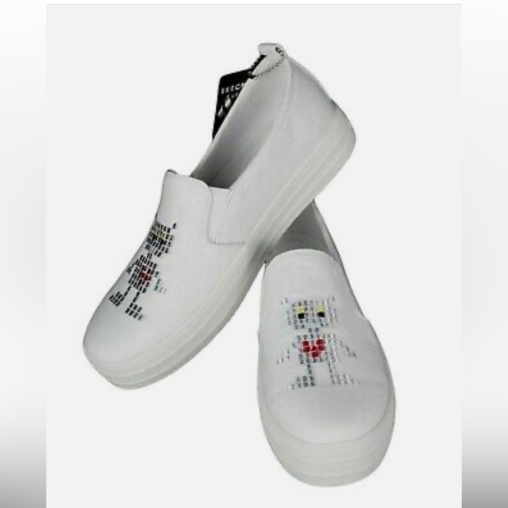 NEW Skechers Street Double Up Robot 7 1/2 - Picture 3 of 3